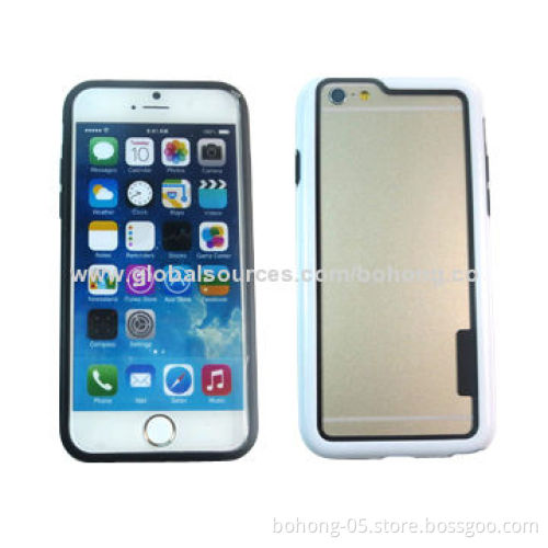 PC + TPU frame case for iPhone 6